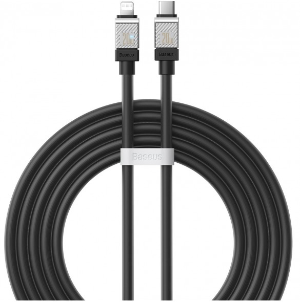 USB C - Lightning 20W 2m kabel Baseus CoolPlay - svart