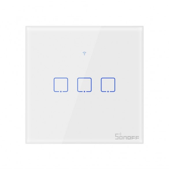 Sonoff T0EU3C-TX touch Wi-Fi wireless wall smart switches - Vit