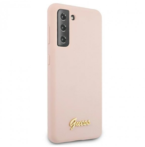 Rosa och mycket snyggt skal Samsung Galaxy S21 5G.
