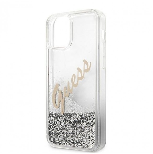 Silver och mycket snyggt fodral iPhone 12 Pro Max.