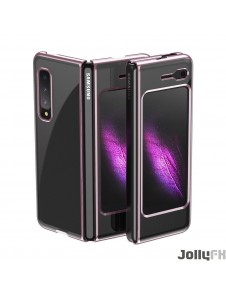 Rosa och mycket snyggt fodral Samsung Galaxy Fold.