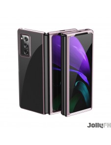 Rosa och väldigt snyggt skal Samsung Galaxy Z Fold 2 5G.