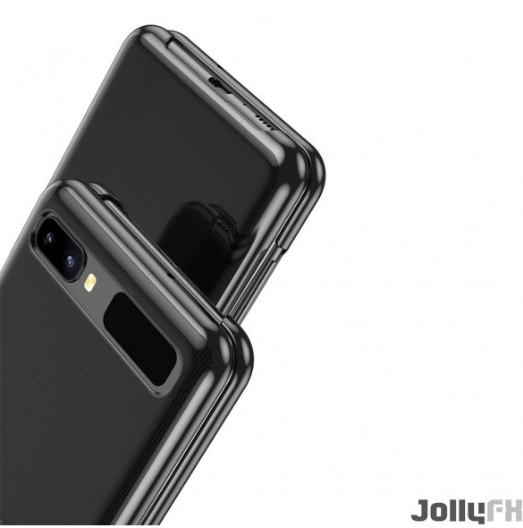 Samsung Galaxy Z Flip skyddas av detta fantastiska skal.
