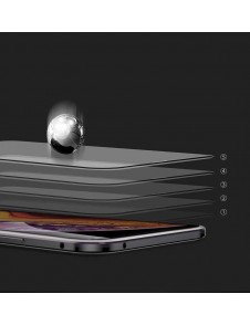 Svart genomskinligt och mycket snyggt skal Samsung Galaxy A71.