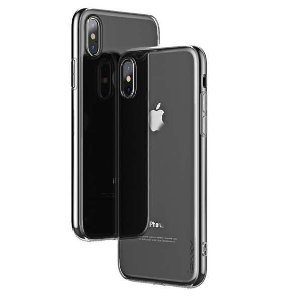 Genomskinligt och väldigt snyggt skydd till iPhone XS / X.