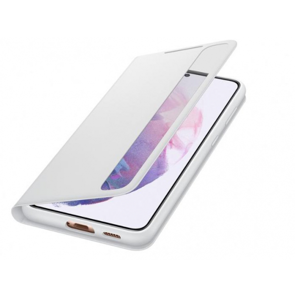 Ljusgrå och mycket snyggt skal Samsung Galaxy S21 Plus.