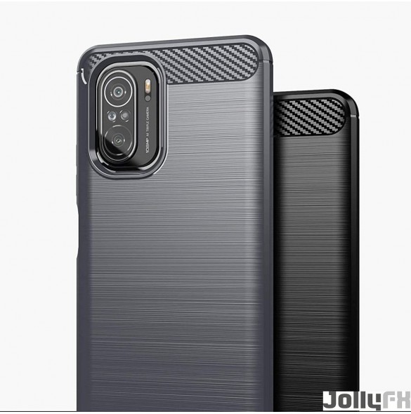 Svart och mycket elegant omslag Xiaomi Poco F3.