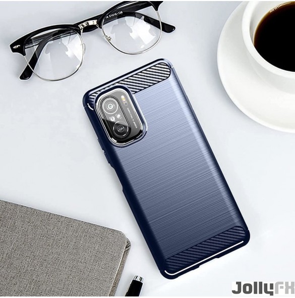 Xiaomi Poco F3 och väldigt snyggt skydd från JollyFX.