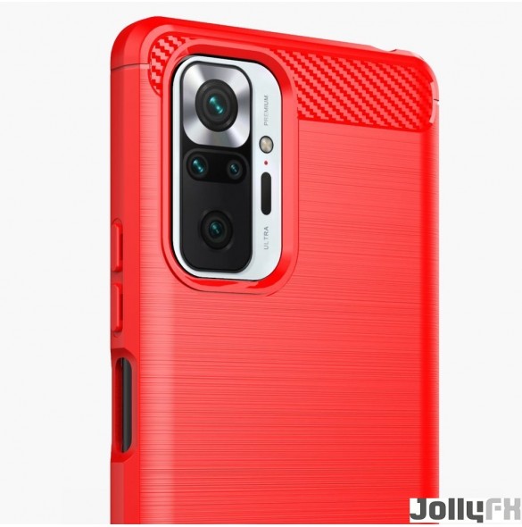 Svart och väldigt snyggt fodral Xiaomi Redmi Note 10 Pro.