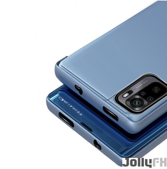 JollyFX Clear View Skal till Xiaomi Redmi Note 10 / Redmi Note 10S - Rosa
