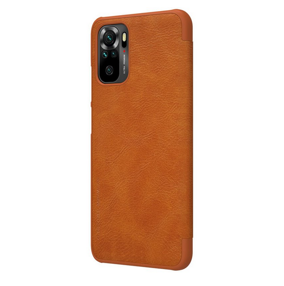 Brunt och mycket snyggt fodral Xiaomi Redmi Note 10 4G / 10s.
