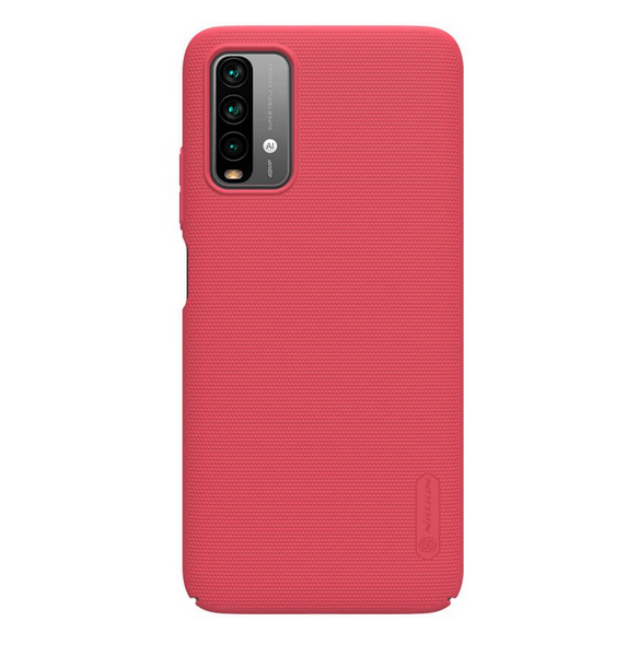 Ljusrött och mycket snyggt fodral Xiaomi Redmi 9T.