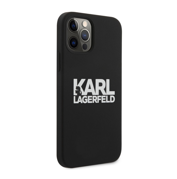 Med detta omslag kommer du att vara lugn för iPhone 12 Pro Max och väldigt snyggt skydd från Karl Lagerfeld.