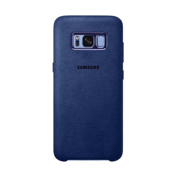 EF-XG950ALE Samsung Alcantara Cover Skal for G950 Galaxy S8 - Blå
