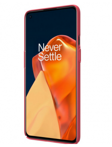 Ljusrött och mycket elegant omslag OnePlus 9.