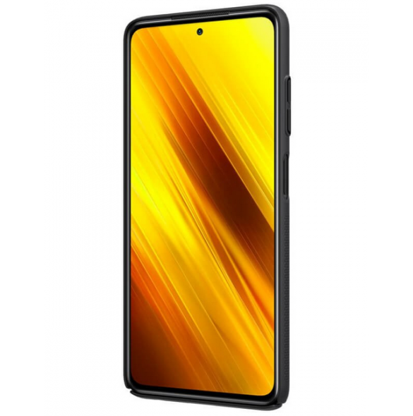 Svart och mycket elegant omslag Xiaomi Poco X3 NFC / X3 Pro.