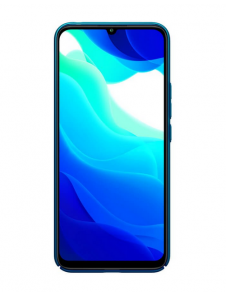 Påfågelblått och mycket snyggt fodral Xiaomi Mi 10 Lite.