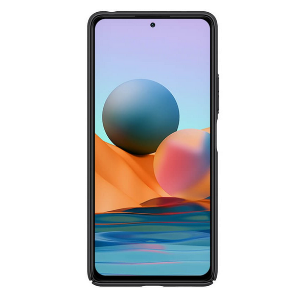 Svart och väldigt snyggt fodral Xiaomi Redmi Note 10 Pro.