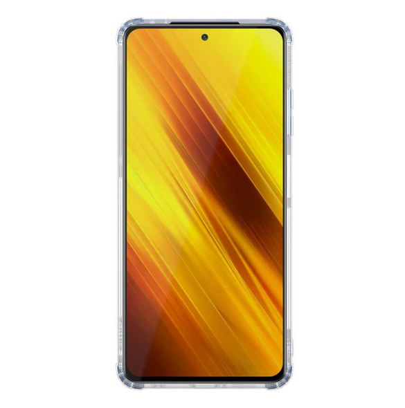 Med detta omslag kommer du att vara lugn för Xiaomi Poco X3 NFC / X3 Pro och väldigt snyggt skydd från Nillkin.