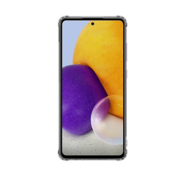 Samsung Galaxy A72 skyddas av detta fantastiska skal.