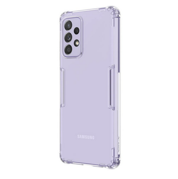 Genomskinligt och mycket snyggt fodral Samsung Galaxy A52 4G / 5G.