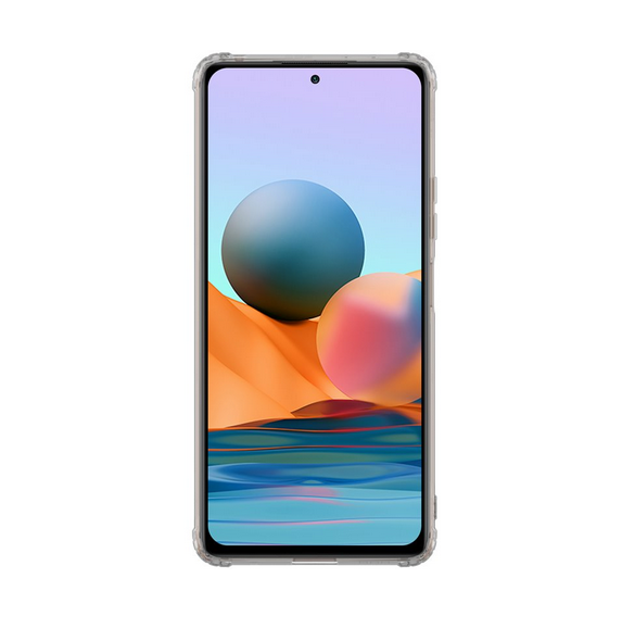Grått och mycket snyggt fodral Xiaomi Redmi Note 10 Pro / 10 Pro Max.
