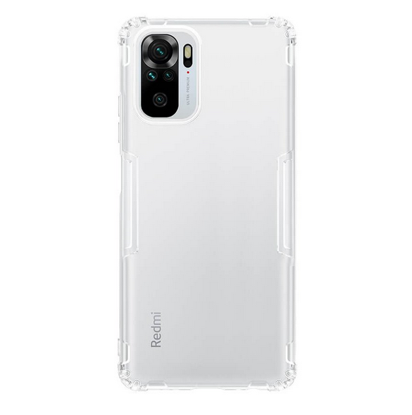 Nillkin Nature TPU Skal till Xiaomi Redmi Note 10 4G / 10s - Genomskinlig