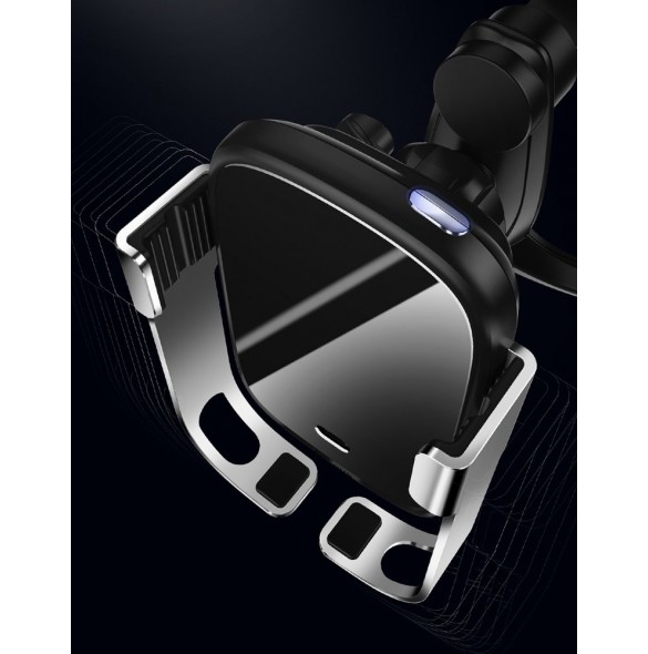 Baseus Rock Smart Vehicle Bracket Wireless Charger10W with Infrared -Black (WXHW01-01)