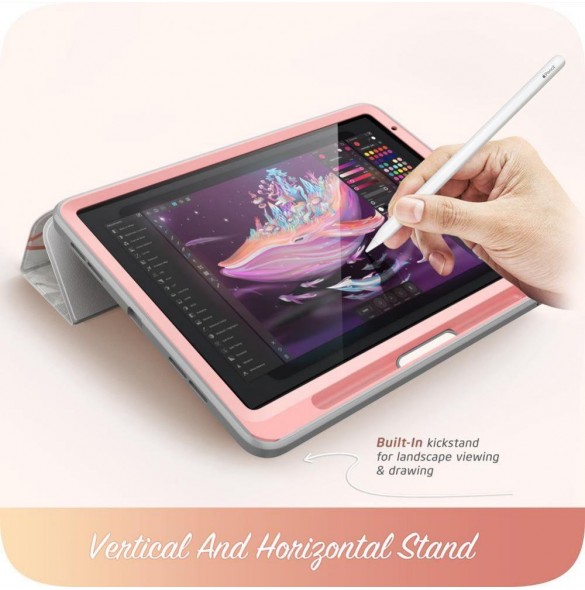 Med detta omslag kommer du att vara lugn för iPad Air 4 2020 och väldigt snyggt skydd från Supcase.