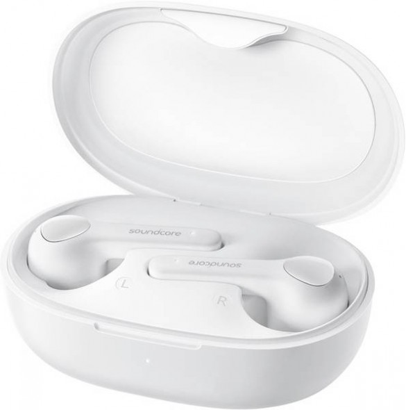 Soundcore Life Note - True wireless-hörlurar med mikrofon - inuti örat - Vit