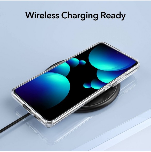 Samsung Galaxy S21 Plus skyddas av detta fantastiska skal.