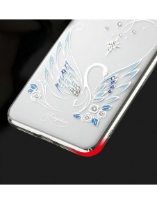 Silver och väldigt snyggt skydd till iPhone XR.