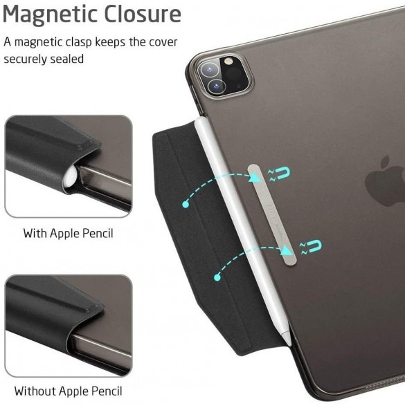 Gelésvart och mycket snyggt fodral iPad Pro 11 2018/2020.