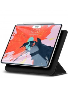 Svart och mycket snyggt fodral iPad Pro 12.9 2018/2020.