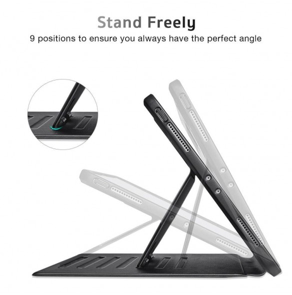 Med detta omslag blir du lugn för iPad Pro 12.9 2018/2020 och väldigt snyggt skydd från ESR.