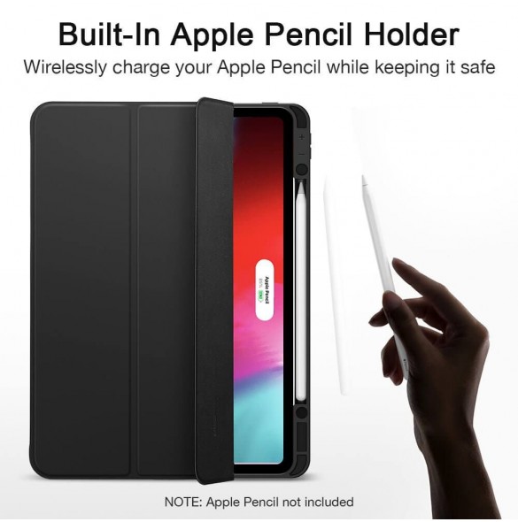 iPad Pro 12.9 2018/2020 skyddas av detta fantastiska omslag.
