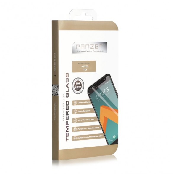 Panzer HTC 10, Premium Tempered Glass