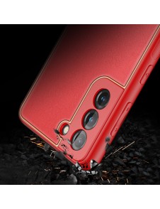 Rött och mycket snyggt skal Samsung Galaxy S21 5G.