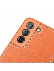 Apelsin och mycket snyggt skal Samsung Galaxy S21 Plus 5G.