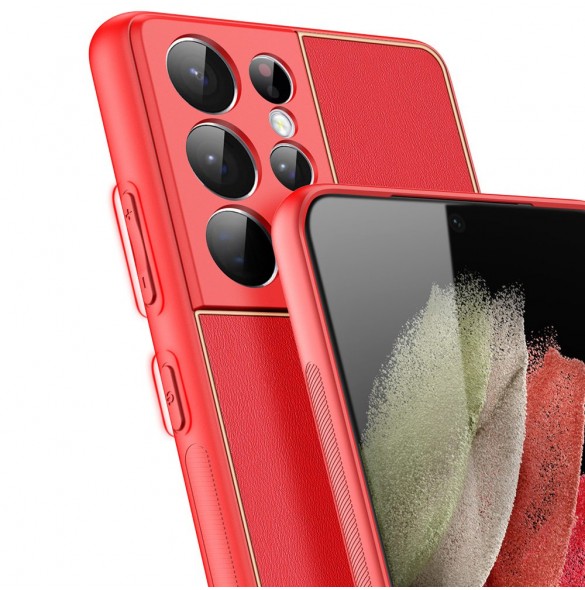 Vackert och pålitligt skyddsfodral för Samsung Galaxy S21 Ultra 5G.