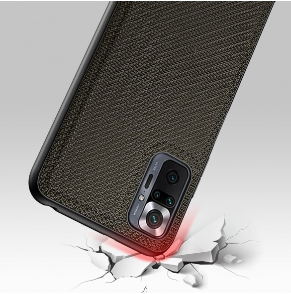 Xiaomi Redmi Note 10 Pro skyddas av detta fantastiska omslag.