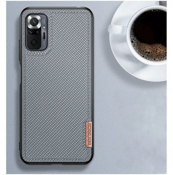 Blå och mycket elegant omslag Xiaomi Redmi Note 10 Pro.