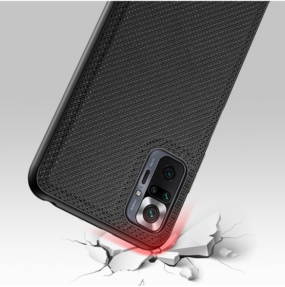 Med detta omslag kommer du att vara lugn för Xiaomi Redmi Note 10 Pro och väldigt snyggt skydd från Dux Ducis.