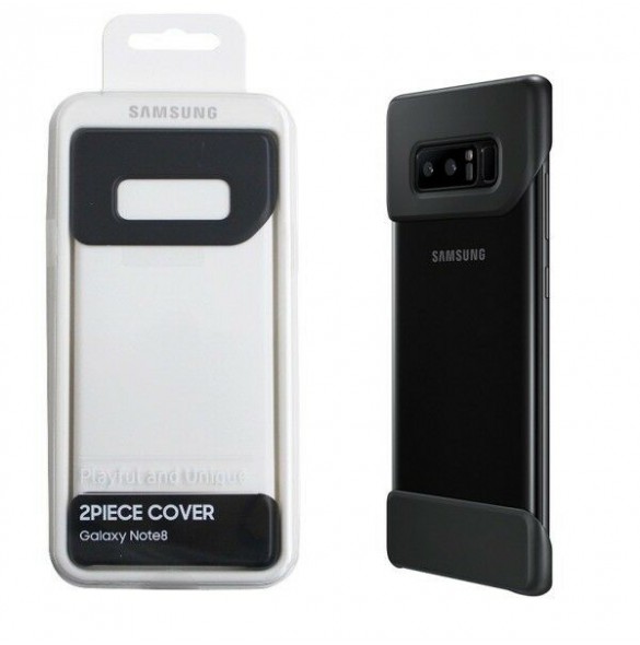 Samsung EF-MN950CBE Hard Cover Till Galaxy Note 8 - Svart - 2 Piece