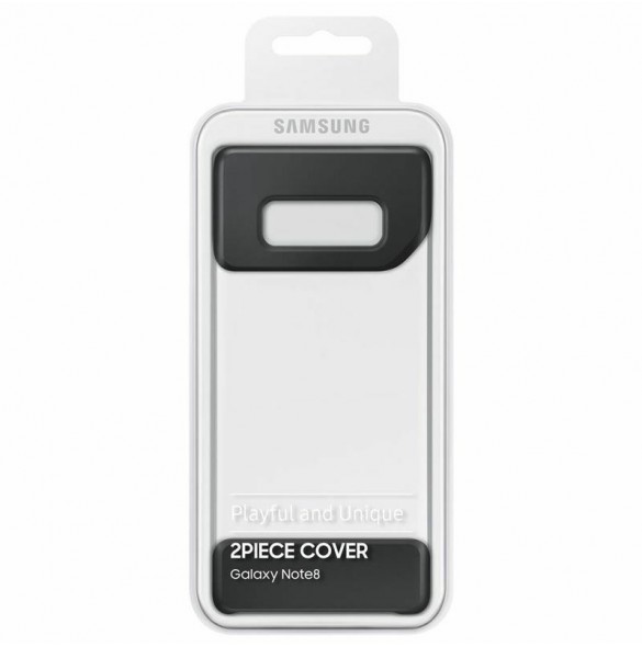 Samsung EF-MN950CBE Hard Cover Till Galaxy Note 8 - Svart - 2 Piece