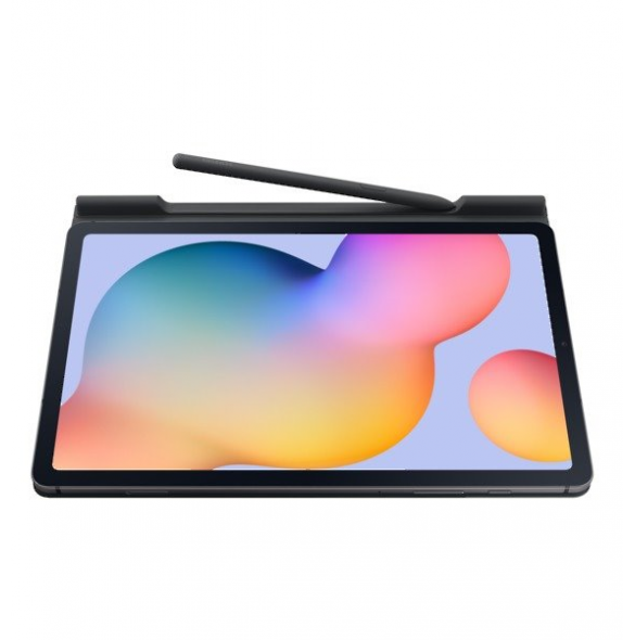 Grått och mycket snyggt skal Samsung Galaxy Tab S6 Lite.