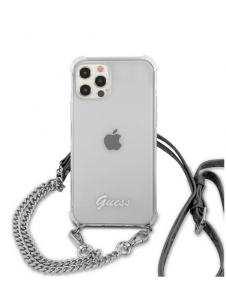 Med det här fodralet kommer du att vara lugn för iPhone 12/12 Pro och mycket snyggt skydd från Guess.