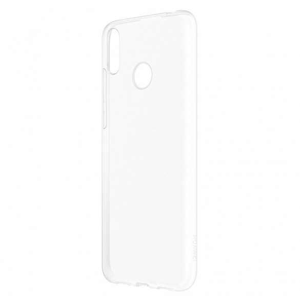 Genomskinligt och väldigt snyggt skydd för Huawei Y6 2019.