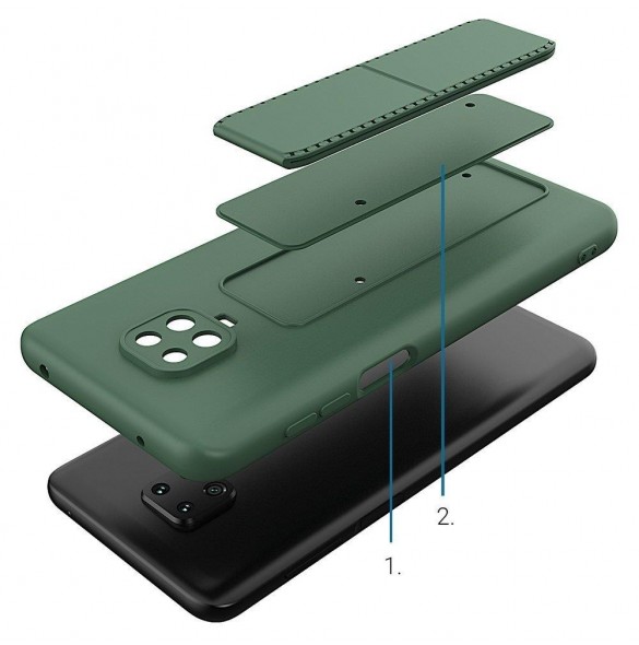 Med det här omslaget kommer du att vara lugn för Xiaomi Redmi Note 9 Pro / Redmi Note 9S och mycket snyggt skydd från Wozinsky.