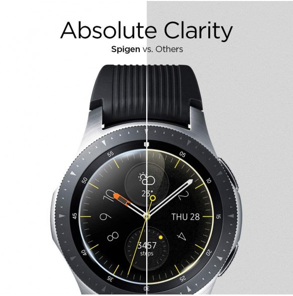 Spigen TEMPERED GLASS för Samsung Gear S3 / Galaxy Watch 46mm